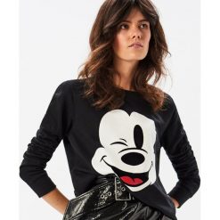 Bluza z Myszką Miki - Czarny. Czarne bluzy damskie Reserved. Za 69.99 zł.
