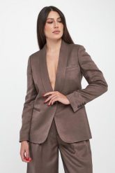 Marynarka damska lniana PESERICO. Żakiety damskie Peserico, bez wzorów. Za 3,229.00 zł.