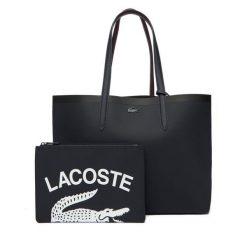 Torebka Lacoste. Czerwone torebki do ręki damskie Lacoste, bez wzorów, klasyczne, bez dodatków. Za 689.99 zł.