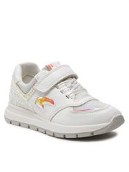 Primigi Sneakersy 5876277 S Biały. Białe buty sportowe dziewczęce Primigi, bez wzorów, ze skóry, bez zapięcia. Za 169.99 zł.