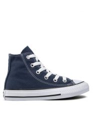 Converse Trampki Chuck Taylor All Star Hi 3J233C Granatowy. Niebieskie trampki i tenisówki dziewczęce Converse, bez wzorów, z materiału, bez zapięcia. Za 179.99 zł.
