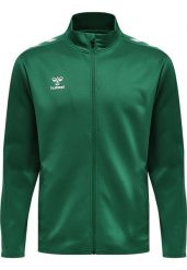 Kurtka z dresu Hummel Core Xk. Zielone kurtki damskie Hummel, m, bez wzorów, z dresówki, bez kaptura. Za 159.45 zł.