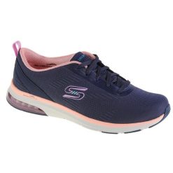 Buty do chodzenia damskie, Skechers Skech-Air Edge - Mellow Days. Niebieskie obuwie sportowe damskie Skechers, bez wzorów, z materiału, trekkingowe. Za 299.99 zł.