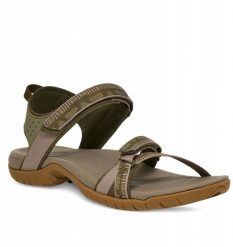 Teva turystyczne damskie Verra archive criss cross olive (rozmiar: 38). Zielone sandały damskie Teva, bez wzorów, bez obcasa, bez zapięcia. Za 244.17 zł.