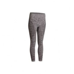 Legginsy do jogi 7/8 Yoga damskie. Szare legginsy damskie DOMYOS, z elastanu. Za 59.99 zł.