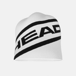 RACE Beanie. Białe czapki i kapelusze damskie Head, na zimę, bez wzorów, z dzianiny, sportowe. Za 150.00 zł.