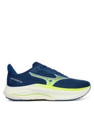 Mizuno Buty do biegania Wave Inspire 22 J1GC2644 01 Granatowy. Niebieskie buty sportowe męskie Mizuno, z materiału, bez zapięcia, do biegania. Za 689.99 zł.