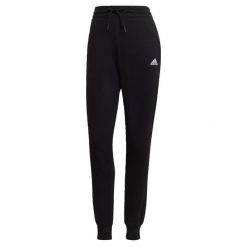 Spodnie damskie adidas Essentials French Terry Logo. Białe spodnie dresowe damskie Adidas, s, bez wzorów, z bawełny. Za 213.90 zł.