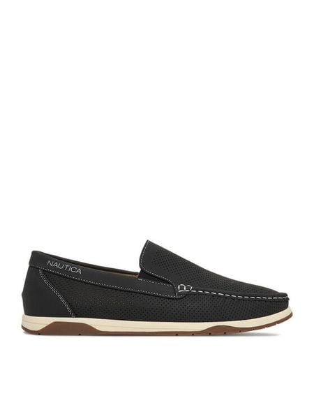 Nautica Mokasyny CEO-TITO-01 Granatowy. Niebieskie mokasyny męskie Nautica, ze skóry. Za 119.99 zł.
