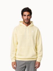 Bluza z kapturem Le Coq Sportif Contemporain LF N°1. Żółte bluzy sportowe męskie le coq sportif, xl, bez wzorów, z materiału, z kapturem. Za 567.50 zł.