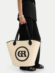 GINO ROSSI Torebka TYLO-V Biały. Białe torebki do ręki damskie Gino Rossi, bez wzorów, z poliesteru, bez dodatków. Za 179.99 zł.