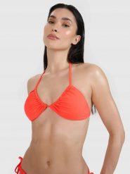 GÓRA OD BIKINI DAMSKI 4F STRÓJ KĄPIELOWY XS F070. Czerwone bikini damskie 4f, xs, bez wzorów. Za 40.87 zł.