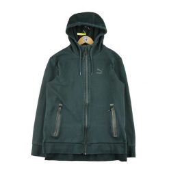 Second life - Kurtka z kapturem na zamek dla kobiet - Stan dobry. Czarne bluzy sportowe damskie Puma, bez wzorów, na fitness i siłownię. Za 84.56 zł.