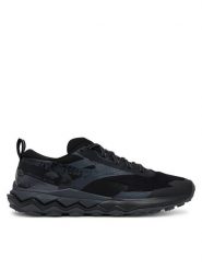 Mizuno Buty do biegania Wave Ibuki 5 Gtx J1GJ2559 Czarny. Czarne buty sportowe męskie Mizuno, z materiału, bez zapięcia, do biegania. Za 399.99 zł.