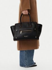 Nine West Torebka CEO-NW-M-002-10 Czarny. Czarne torebki do ręki damskie Nine West, bez wzorów, ze skóry, bez dodatków. Za 249.99 zł.