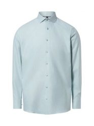Finshley & Harding koszula non-iron Mężczyźni Modern Fit Bawełna zielony, 42. Zielone koszule męskie Finshley & Harding, m, bez wzorów, z bawełny, biznesowe, bez kołnierzyka, bez ramiączek. Za 299.95 zł.