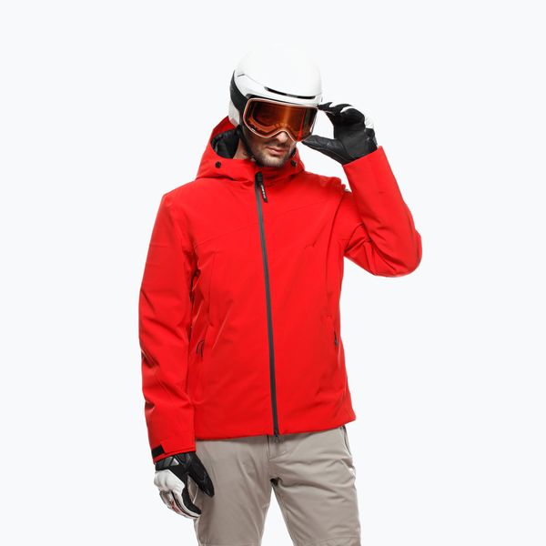 Kurtka narciarska męska Dainese Avera Dermizax Ev Core Ready. Czerwone kurtki męskie Dainese, na zimę, m, bez wzorów, z elastanu, sportowe, bez kaptura. Za 1,959.00 zł.