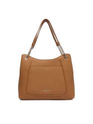 Nine West Torebka CEO-Novara-LDA8567 Beżowy. Brązowe torebki do ręki damskie Nine West, bez wzorów, z materiału, bez dodatków. Za 199.99 zł.