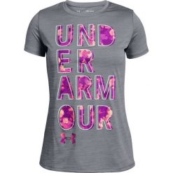 Under Armour Hybrid 2.0 Big Logo Tee-GRY roz. L (1317787-036). Bluzki dla dziewczynek Under Armour. Za 69.63 zł.