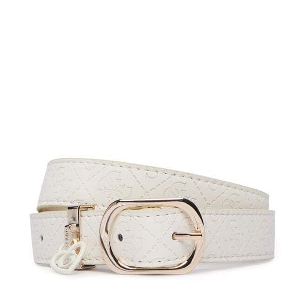 Pasek Guess. Brązowe paski damskie Guess, z aplikacjami. Za 114.99 zł.