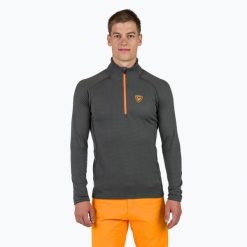Bluza męska Rossignol Blackside Fleece Hz. Szare bluzy sportowe męskie Rossignol, m, bez wzorów, bez kaptura, narciarskie. Za 299.99 zł.
