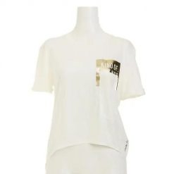Koszulka sportowa Reebok D Pocket Tee BJ9783. Białe koszulki sportowe damskie Reebok, m, bez wzorów, z materiału, bez kołnierzyka, bez ramiączek, na fitness i siłownię. Za 88.73 zł.