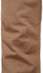 Spodnie Carhartt Straight Fit Stretch Duck Brown. Brązowe spodnie sportowe męskie Carhartt, m, bez wzorów. Za 319.71 zł.