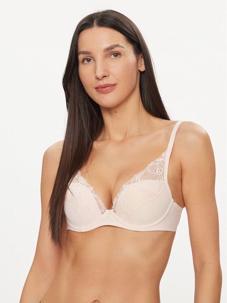 Chantelle Biustonosz z fiszbiną Orangerie C17Q20 Różowy. Czerwone biustonosze Chantelle, bez wzorów, z syntetyku. Za 339.99 zł.