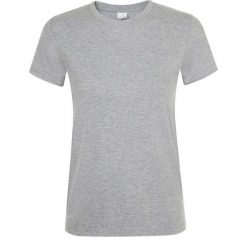 Koszulka Damska Regent Melange. Szare koszulki sportowe damskie SOL'S, xl, bez wzorów, sportowe, bez kołnierzyka. Za 37.99 zł.