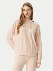 Guess Bluza O5GQ00 KCQP2 Pomarańczowy Regular Fit. Brązowe bluzy damskie Guess, xl, z aplikacjami, z syntetyku, bez kaptura. Za 139.99 zł.