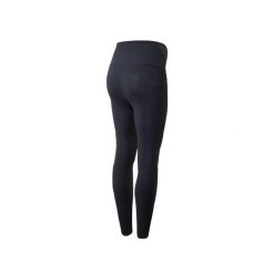 Damskie legginsy jeździeckie z pełną przyczepnością Horze Ginny. Niebieskie legginsy damskie HORZE, s, bez wzorów, z materiału, z podwyższonym stanem, na fitness i siłownię. Za 296.00 zł.