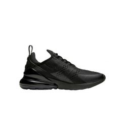 Buty Nike Air Max 270 Czarne. Czarne eleganckie półbuty Nike, z materiału, eleganckie, bez zapięcia. Za 729.00 zł.