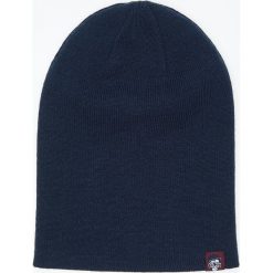 Czapka dwustronna beanie - Granatowy. Czapki i kapelusze męskie marki Cropp. W wyprzedaży za 9.99 zł.