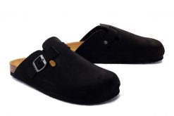 DR. BRINKMANN 600355-1 schwarz, klapki męskie. Czarne klapki męskie Dr. Brinkmann, ze skóry. Za 264.90 zł.