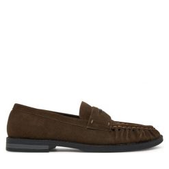 Mokasyny Guess. Brązowe mokasyny męskie Guess. Za 739.99 zł.