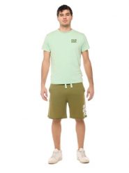 Koszulka z kieszenie na co dzień na siłownię. Zielone koszulki sportowe męskie LEONE 1947 APPAREL, m, bez wzorów, z bawełny, bez kołnierzyka, bez ramiączek, na fitness i siłownię. Za 84.16 zł.