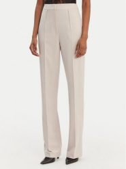 Patrizia Pepe Spodnie materiałowe 8P0800/A498-S748 Szary Regular Fit. Szare spodnie materiałowe damskie Patrizia Pepe, s, bez wzorów, z materiału. Za 919.99 zł.