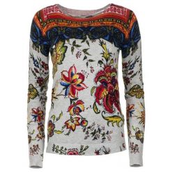 Desigual Sweter Damski Chintz M Wielobarwny. Swetry damskie marki Desigual. W wyprzedaży za 277.00 zł.