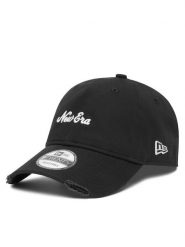 New Era Czapka z daszkiem Distressed 9TWENTY 60667623 Czarny. Czarne rękawiczki męskie New Era, bez wzorów, z bawełny. Za 109.99 zł.