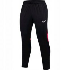 Męskie Spodnie Do Biegania Academy Pro DriFIT. Czarne spodnie sportowe męskie Nike, m, bez wzorów, z dresówki, do biegania. Za 175.99 zł.