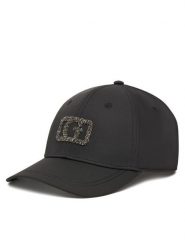 Guess Czapka z daszkiem AW5370 POL01 Czarny. Czarne czapki i kapelusze damskie Guess, z aplikacjami, z materiału. Za 129.99 zł.