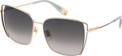 Furla Damskie okulary przeciwsłoneczne FURLA WOMEN SFU600-59033M (Szkło/Zausznik/Mostek) 59/16/135 mm) NoSize. Okulary przeciwsłoneczne damskie Furla. Za 329.47 zł.