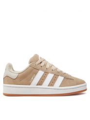 Adidas Sneakersy Campus 00S J JI4461 Beżowy. Brązowe buty sportowe dziewczęce Adidas, bez wzorów, ze skóry, bez zapięcia. Za 299.99 zł.