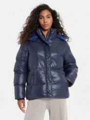 Whistler Kurtka zimowa Lakewood W Puffer W244106 Granatowy Regular Fit. Niebieskie kurtki damskie Whistler, na zimę, bez wzorów, z syntetyku, bez kaptura. Za 279.99 zł.