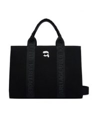 KARL LAGERFELD Torebka B2W50103 Czarny. Czarne torebki do ręki damskie KARL LAGERFELD, bez wzorów, z materiału, bez dodatków. Za 549.99 zł.