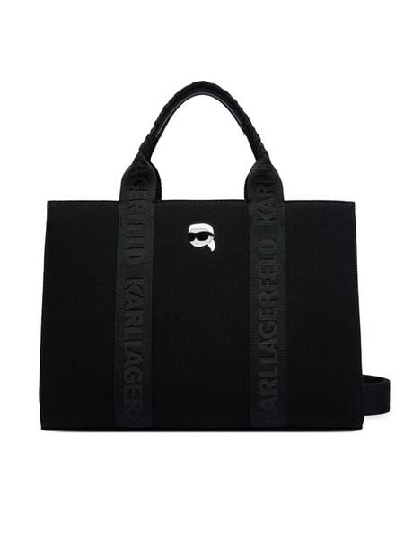 KARL LAGERFELD Torebka B2W50103 Czarny. Czarne torebki do ręki damskie KARL LAGERFELD, bez wzorów, z materiału, bez dodatków. Za 381.99 zł.