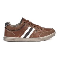 Brązowe damskie buty sportowe VICO. Brązowe obuwie sportowe damskie bez wzorów. Za 142.61 zł.