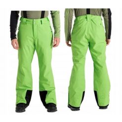 Spodnie narciarskie dla mężczyzn Dare2b. Zielone spodnie snowboardowe męskie Dare 2b, na zimę, m, bez wzorów, narciarskie. Za 279.99 zł.