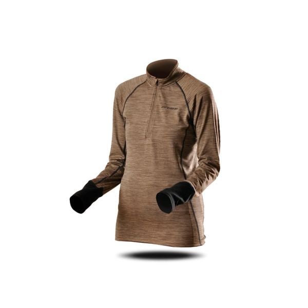 Bluza Trimm CLINIC LADY. Szare bluzy damskie TRIMM, bez wzorów, bez kaptura. W wyprzedaży za 112.00 zł.