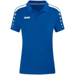 Polo Jako Power. Niebieskie koszulki polo męskie Jako, bez wzorów, sportowe, bez ramiączek. Za 241.00 zł.